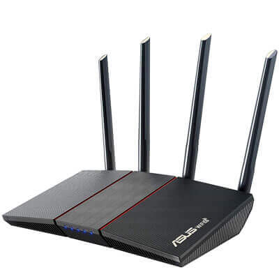 ვაიფაის როუტერი ASUS AX1800 WiFi 6 Router (RT AX55)   Dual Band Gigabit